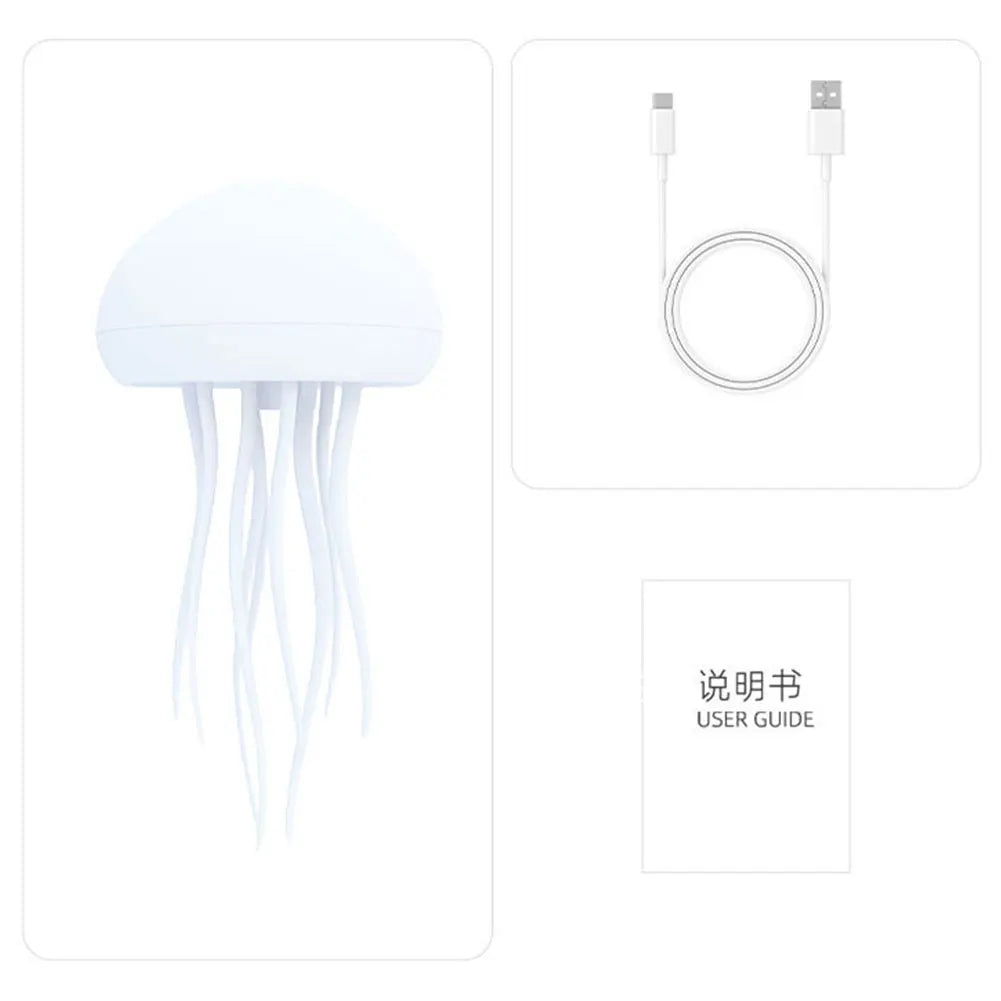 Cartoon Jellyfish Night Light RGB